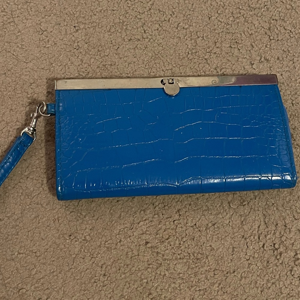 blue wristlet